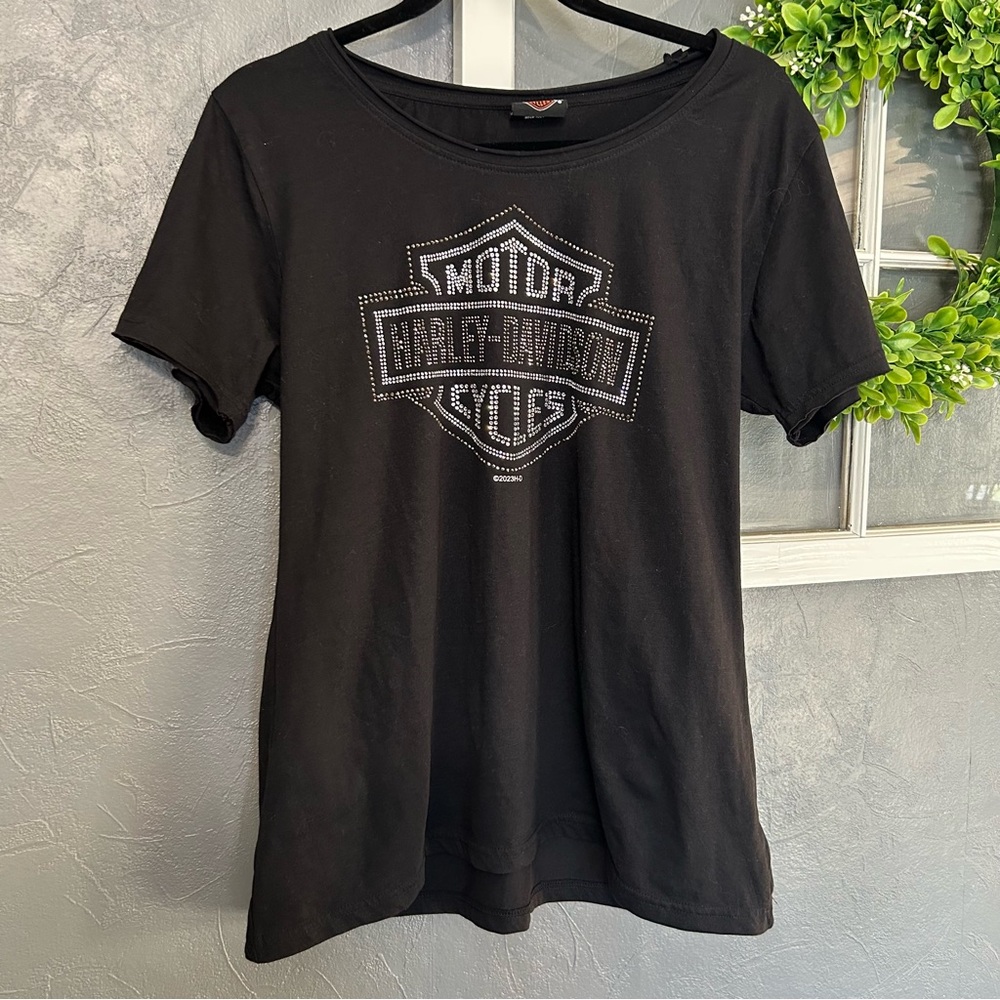 Harley-Davidson Black Women's Top Large